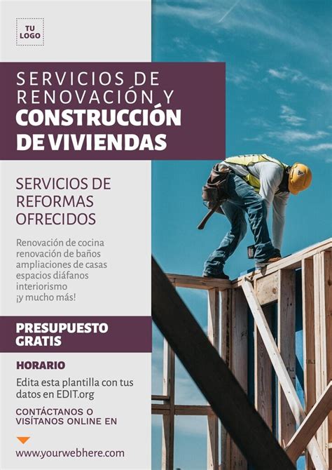 Plantillas Para Publicidad De Empresas Constructoras