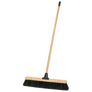 Harper In Easy To Assemble Indoor Push Broom P The Home Depot