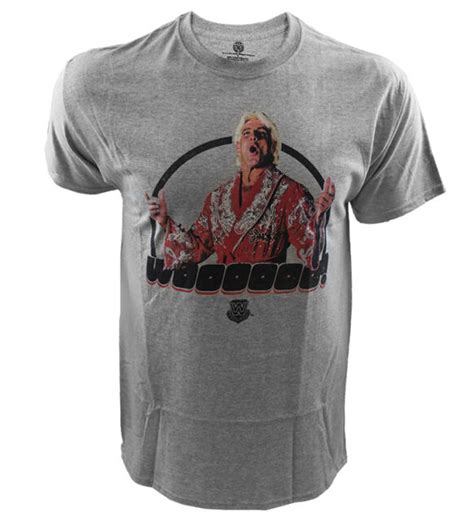 Officially Licensed Wwe Natureboy Ric Flair Wooooo T Shirt Wrestling