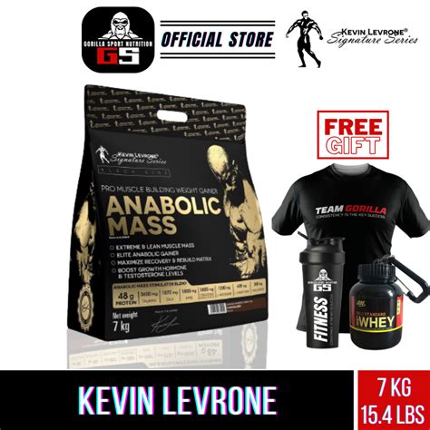 Kevin Levrone Anabolic Mass Gainer Lean Mass Weight Gainer High Protein