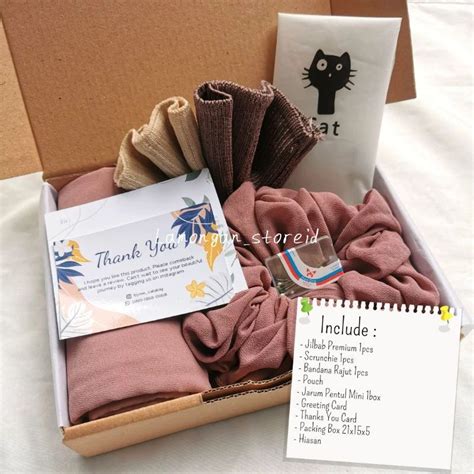 Jual Hampers Jilbab Premium Hampers Hijab Murah Hampers Jilbab