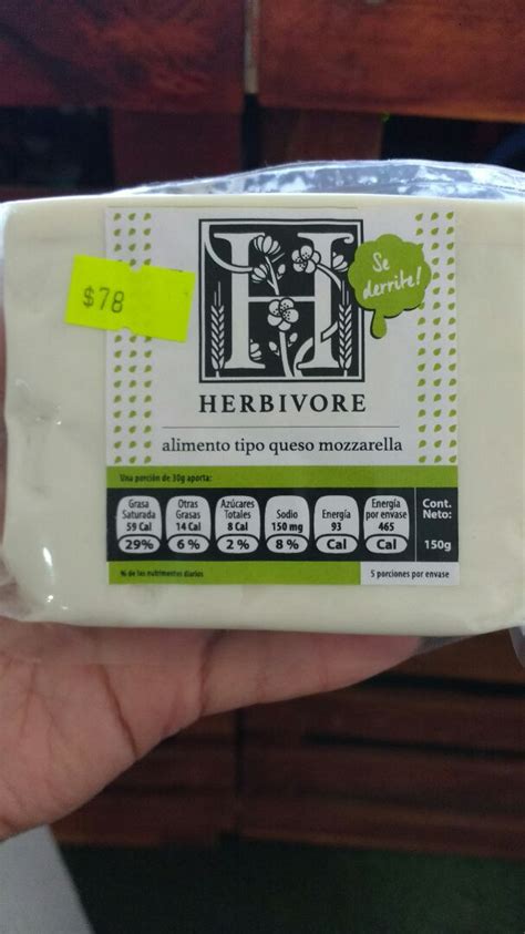 Herbivore Alimento Tipo Queso Mozzarella Review Abillion