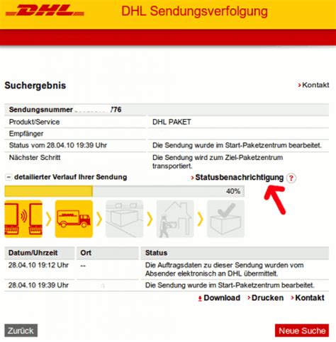 Dhl Mit Neuem Service Nicht Spurlos