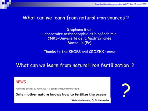 learn  natural iron sources