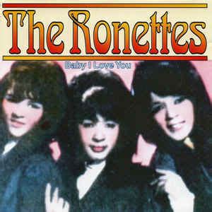 The Ronettes - Baby I love you (CD, Album) | Discogs