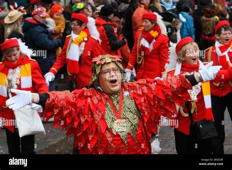 Rosenmontag parade, Carnival 2010, Koblenz, Rhineland-Palatinate Stock ...