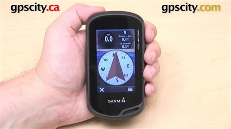 Garmin Oregon 600 Series Compass Overview With Gps City Youtube