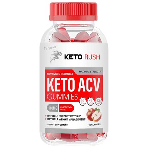 Single Keto Rush Keto Rush Ketosis Acv Gummies