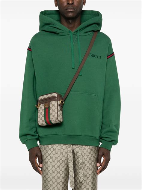 Gucci Ophidia GG Supreme Messenger Bag | Neutrals | FARFETCH