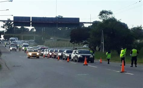 Viernes sin colectivos se duplicó la cantidad de vehículos que