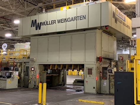 1500 Ton Mueller Weingarten Progressive Press Toledo Press