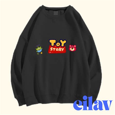 Jual Eilav Toy Story Sweater Crewneck Cotton Fleece Wanita Pria Size