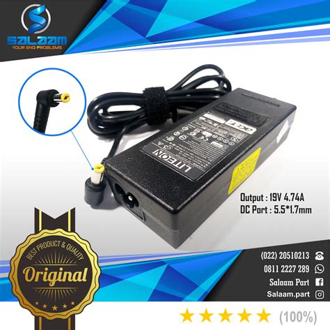 Adaptor Charger Acer V A Original Salaampart Partner Service