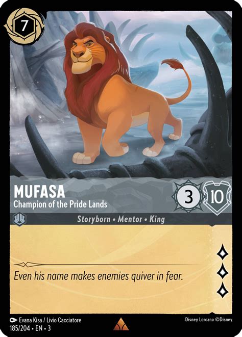 Mufasa - Champion of the Pride Lands - Mushu Report (Lorcana Wiki)