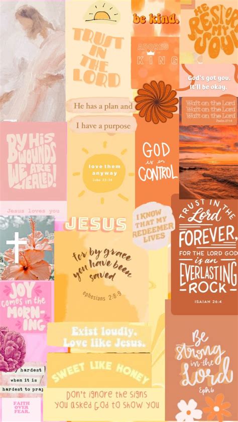 Colorful Christian Collage In 2024 Christian Iphone Wallpaper