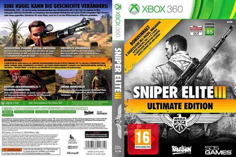 Covers Movie Gtba Sniper Elite Iii Ultimate Edition Capa Game Xbox