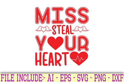 Miss Steal Your Heart Graphic By Creative Store · Creative Fabrica