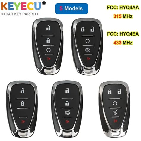 Keyecu Smart Prox Remote Control Car Key For Chevrolet Volt Bolt