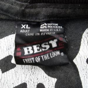 Vintage Best Fruit of the Loom T-Shirt Tags | Brand – Defunkd