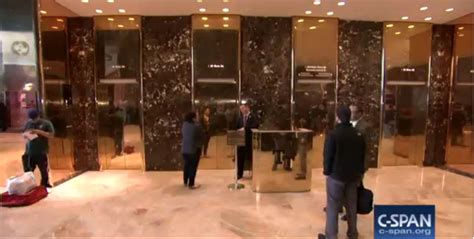 C Span Is Live Streaming Trump Towers Golden Elevators The Verge