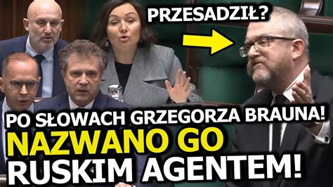 Grzegorz Braun Przesadzi Marsza Ek Sejmu Nie Wytrzyma A Zosta