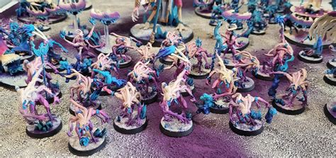 Completed my whole Tzeentch Daemons army! : r/Warhammer40k