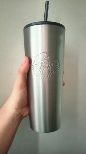 Vaso Starbucks Venti Plateado Meses sin interés