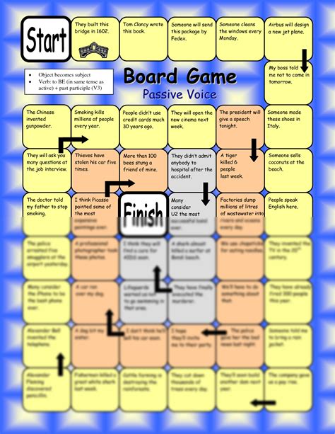 Solution Board Game Passive Voice Studypool