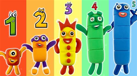 DIY How to make polymer clay miniature @Numberblocks | Numberblocks ...