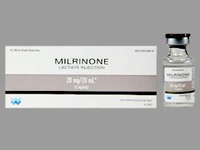 (milrinone) dosing, indications, interactions, adverse effects, and more