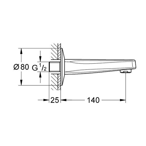 Grohe Baucontemporary Bath Spout Pbangla Net