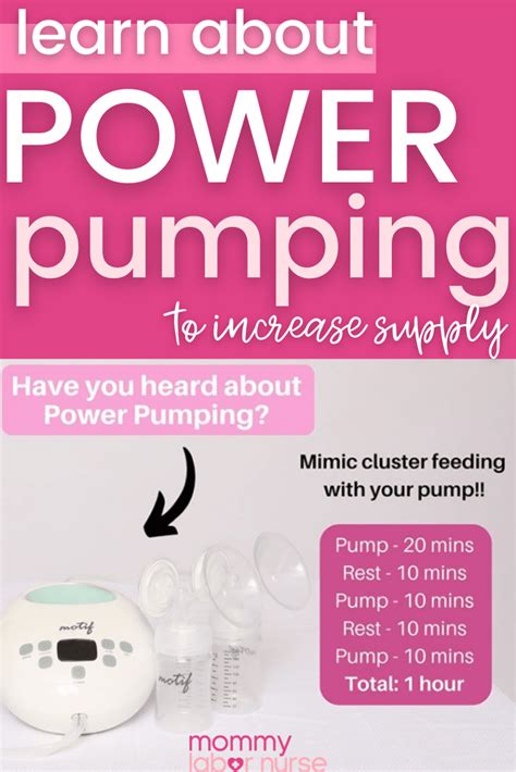 Power Pumping To Increase Milk Supply The Guide You Need Artofit