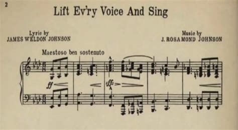 James Weldon Johnson – Lift Every Voice and Sing | Genius