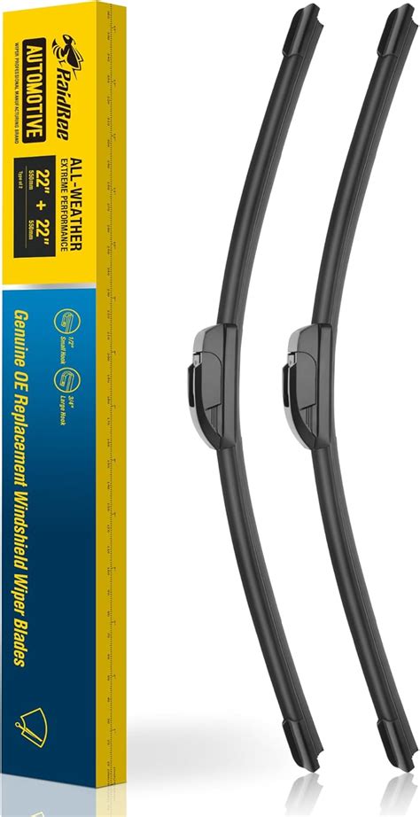 Amazon Raidbee Inch Pack Silicone Windshield Wiper Blades