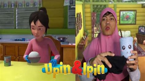 Kompilasi Upin Ipin Kak Ros Membersihkan Meja Tiru Aksi Upin Ipin