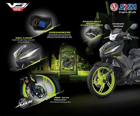 Sym Vf3i 185 Mforce Bike Holdings Sdn Bhd The Sole Distributor Of