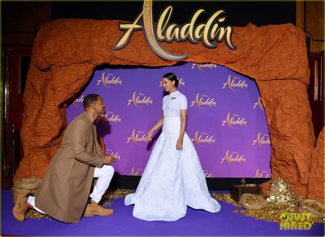 Will Smith Mena Massoud Naomi Scott Bring Aladdin To Paris Photo