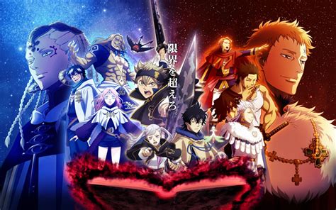 Download Wallpapers Black Clover All Characters Art Japanese Anime