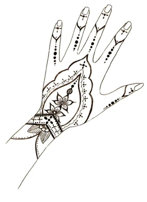 Printable Henna Designs For Hands