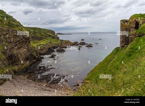 Findlater Castle, Cullen, Scotland Stock Photo - Alamy