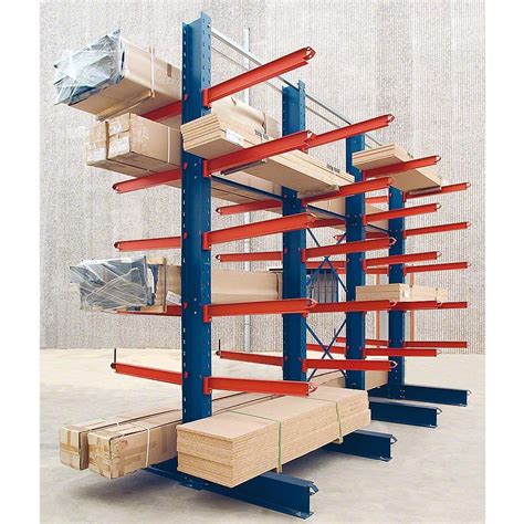 Double Side Assemble Cantilever Rack Warehouse Cantilever Racking Heavy