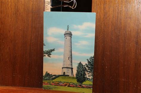 Antique Post Card Myles Standish Monument Duxbury Massachusetts Ebay