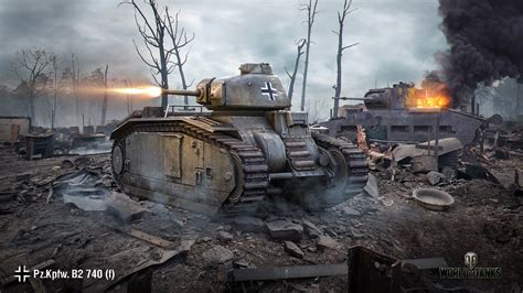 Photos World Of Tanks Tank Pz Kpfw B F D Graphics X