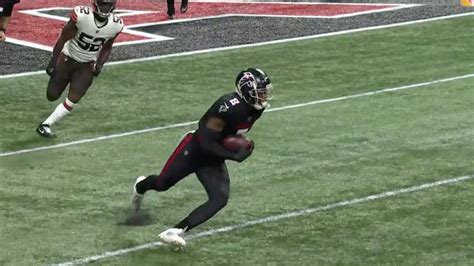 Atlanta Falcons Tight End Kyle Pitts Breaks Loose For An Explosive 27