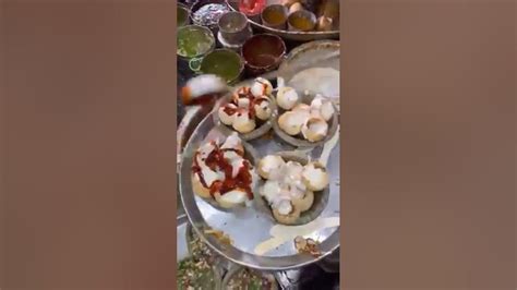 Bharwa Golgappe Street Food In Banarasi Only 50 Rs 😋😋 Shorts Streetfood Youtube