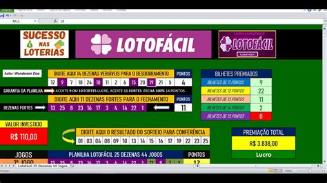Planilha Lotof Cil Dezenas Garantia De Pontos Em Jogos Youtube