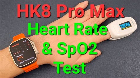 Kiwitime Hk Pro Ultra Smartwatch Heart Rate And Spo Test Is It