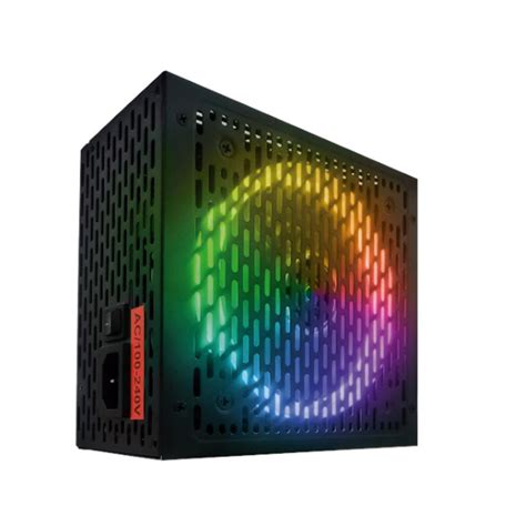 FONTE ATX 650W RAINBOW RGB AUTOMATICA BRX 80 PLUS BRONZE BFTECH A