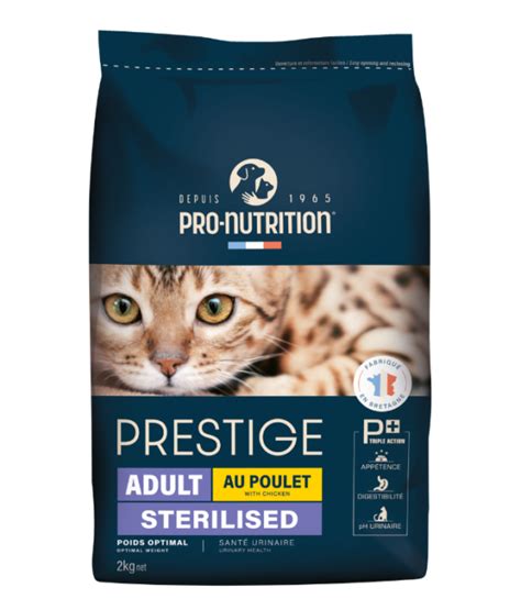 Pro Nutrition Prestige Cat Adult Sterilised Chicken Kg Crazy Pets Store