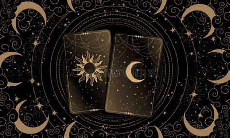 Tarot Wallpaper Stock Illustrations 2323 Tarot Wallpaper Stock